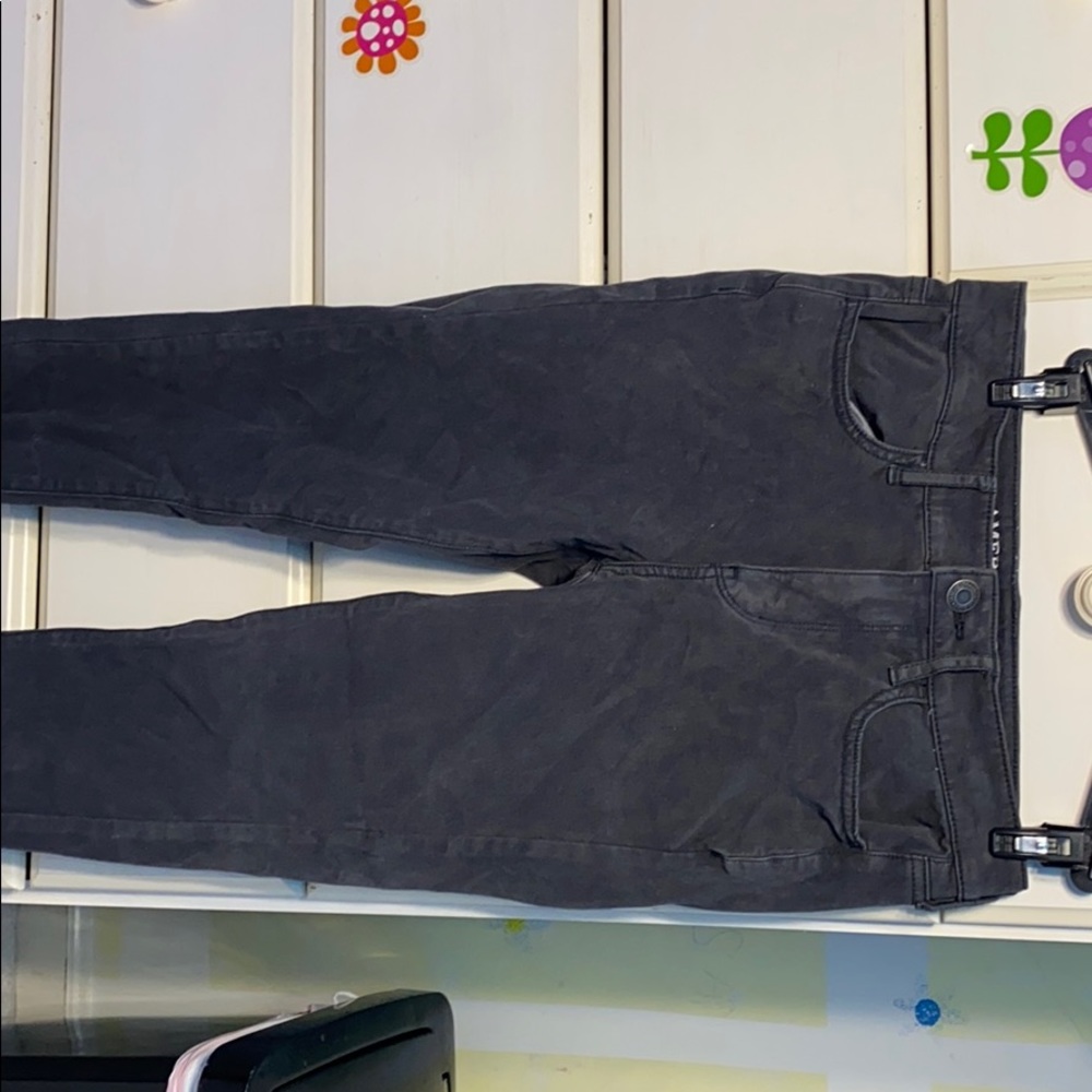 American Eagle black hi-rise jeggings